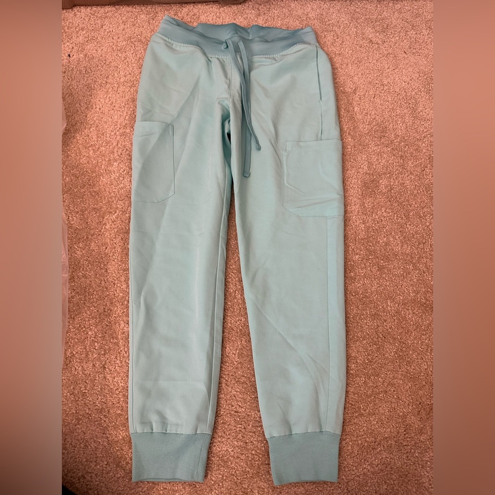 Jogger Pants in Light Green/Mint